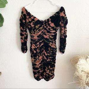 House of CB Velvet Dress